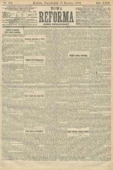 Nowa Reforma (numer popołudniowy). 1910, nr 263