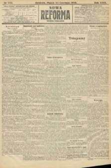 Nowa Reforma (numer poranny). 1910, nr 282