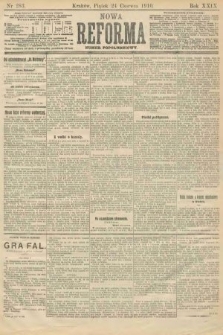 Nowa Reforma (numer popołudniowy). 1910, nr 283