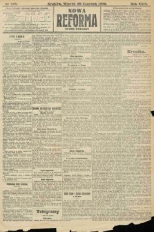 Nowa Reforma (numer poranny). 1910, nr 288