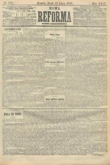 Nowa Reforma (numer popołudniowy). 1910, nr 313