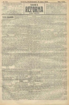 Nowa Reforma (numer poranny). 1910, nr 321