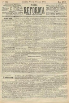 Nowa Reforma (numer popołudniowy). 1910, nr 324