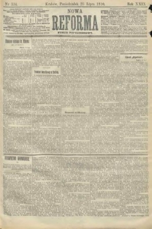 Nowa Reforma (numer popołudniowy). 1910, nr 334