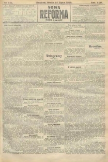 Nowa Reforma (numer poranny). 1910, nr 337