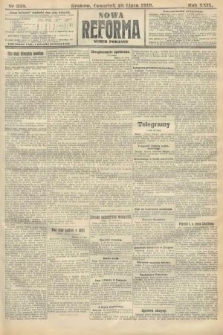 Nowa Reforma (numer poranny). 1910, nr 339