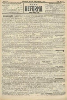 Nowa Reforma (numer poranny). 1910, nr 349