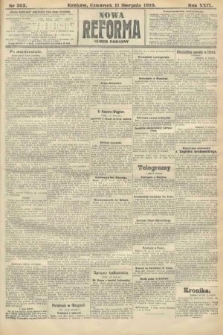Nowa Reforma (numer poranny). 1910, nr 363