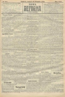 Nowa Reforma (numer poranny). 1910, nr 367