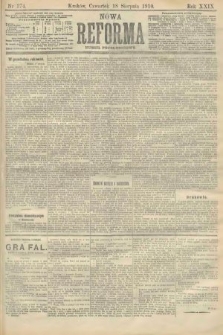Nowa Reforma (numer popołudniowy). 1910, nr 374