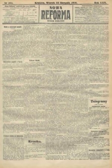 Nowa Reforma (numer poranny). 1910, nr 381