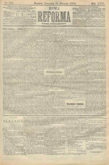 Nowa Reforma (numer popołudniowy). 1910, nr 386