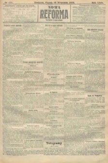 Nowa Reforma (numer poranny). 1910, nr 421