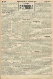 Nowa Reforma (numer poranny). 1910, nr 429