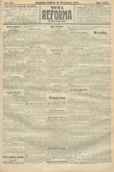 Nowa Reforma (numer poranny). 1910, nr 435