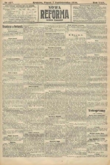 Nowa Reforma (numer poranny). 1910, nr 457