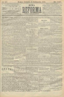 Nowa Reforma (numer popołudniowy). 1910, nr 468