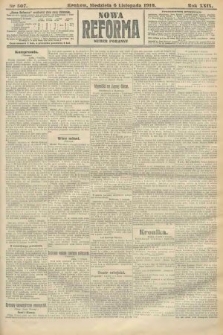 Nowa Reforma (numer poranny). 1910, nr 507