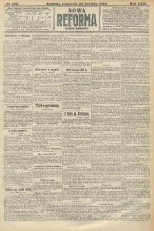 Nowa Reforma (numer poranny). 1910, nr 583