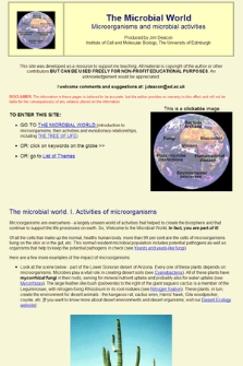 Microbial world : microorganisms and microbial activities