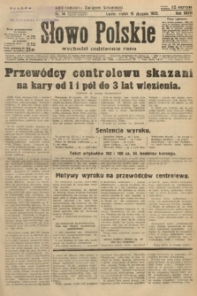 Słowo Polskie. 1932, nr 14
