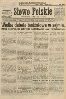 Słowo Polskie. 1932, nr 36