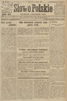 Słowo Polskie. 1923, nr 63