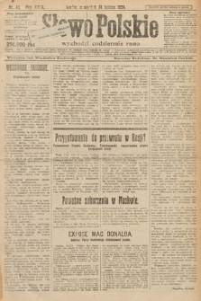 Słowo Polskie. 1924, nr 43