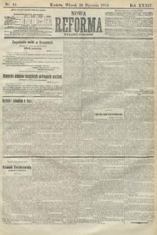 Nowa Reforma (wydanie poranne). 1915, nr 45