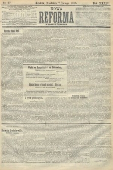Nowa Reforma (wydanie poranne). 1915, nr 67
