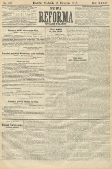 Nowa Reforma (wydanie poranne). 1915, nr 181