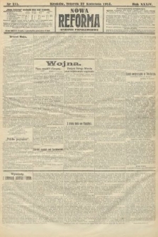 Nowa Reforma (wydanie popołudniowe). 1915, nr 211