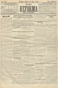 Nowa Reforma (wydanie poranne). 1915, nr 242