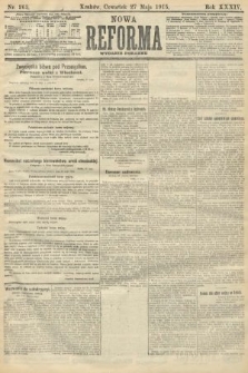 Nowa Reforma (wydanie poranne). 1915, nr 263