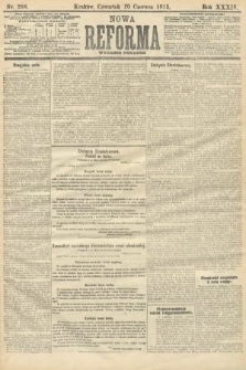 Nowa Reforma (wydanie poranne). 1915, nr 288