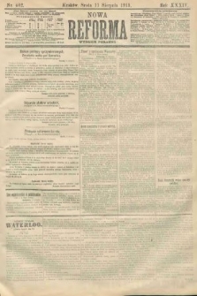 Nowa Reforma (wydanie poranne). 1915, nr 402