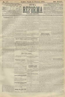 Nowa Reforma (wydanie poranne). 1915, nr 470