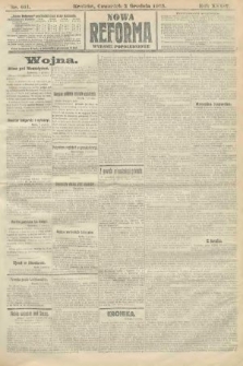 Nowa Reforma (wydanie popołudniowe). 1915, nr 611