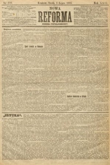 Nowa Reforma (numer popołudniowy). 1907, nr 299