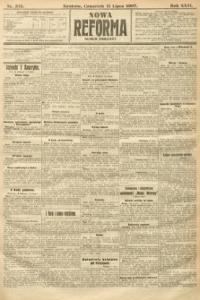 Nowa Reforma (numer poranny). 1907, nr 312