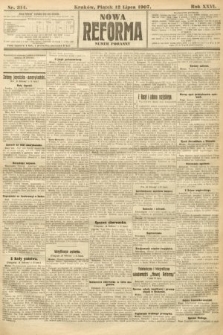 Nowa Reforma (numer poranny). 1907, nr 314