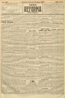 Nowa Reforma (numer poranny). 1907, nr 320
