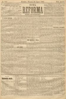 Nowa Reforma (numer popołudniowy). 1907, nr 333