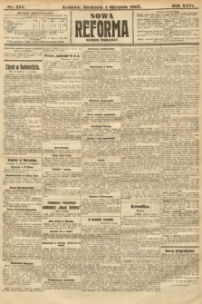 Nowa Reforma (numer poranny). 1907, nr 354