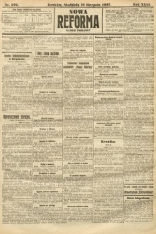 Nowa Reforma (numer poranny). 1907, nr 376