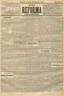 Nowa Reforma (numer popołudniowy). 1907, nr 379