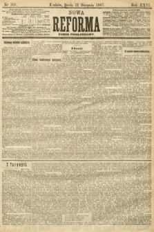 Nowa Reforma (numer popołudniowy). 1907, nr 381