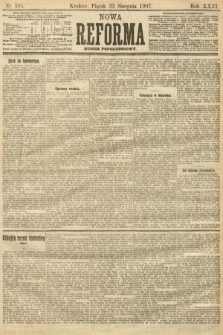 Nowa Reforma (numer popołudniowy). 1907, nr 385