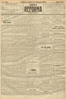 Nowa Reforma (numer poranny). 1907, nr 386