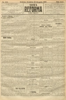 Nowa Reforma (numer poranny). 1907, nr 388